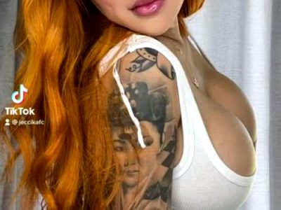 Asian Redhead TikTok Porn GIF