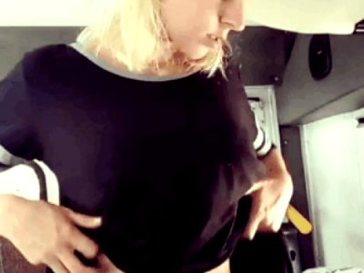 Cute Blonde and her Big Tits