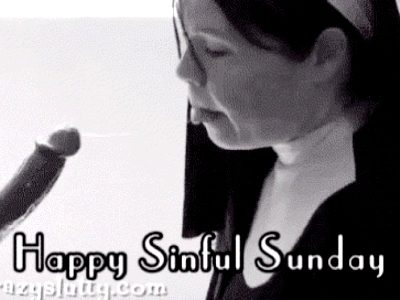 Happy Sinful Sunday (Nun’s Devilish Tongue)