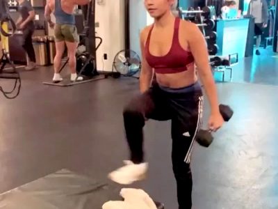 Isabela Merced Workout
