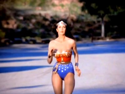 Lynda Carter’s Bouncy Plots In Wonder Woman
