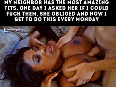 My neighbor services me every Monday