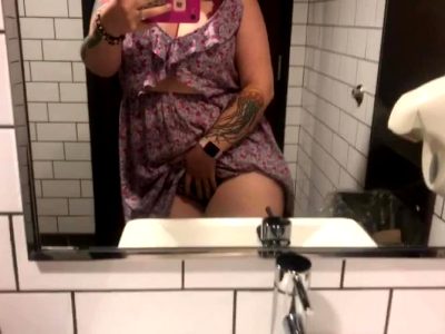 Public Bathroom Titty Reveal OC
