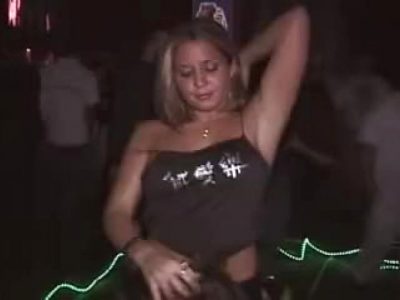 Real Amateur Hot Drunk Girl Plays In Club.