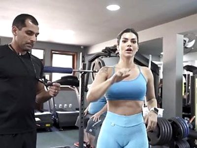 Sexy Gym Workout Cameltoe Big Pussy Ass Academia Malhando