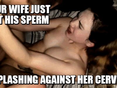 she likes feeling the sperm deep