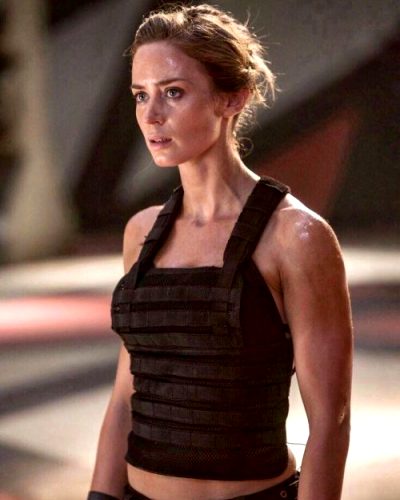 A Hot And Sweaty Emily Blunt