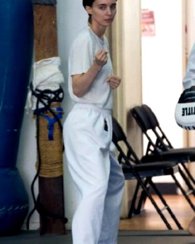 Rooney Mara Practicing Martial Arts