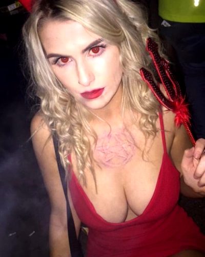 Sexy Halloween devil
