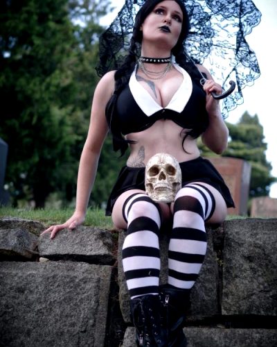 Wednesday Addams By Captive Cosplay